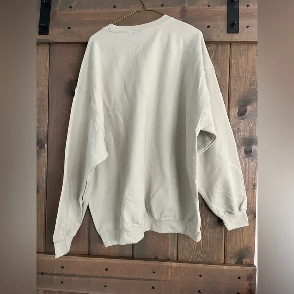 Ole Miss "Hotty Toddy" NWOT Women's Cream Sweatshirt XXL - Picture 4 of 5